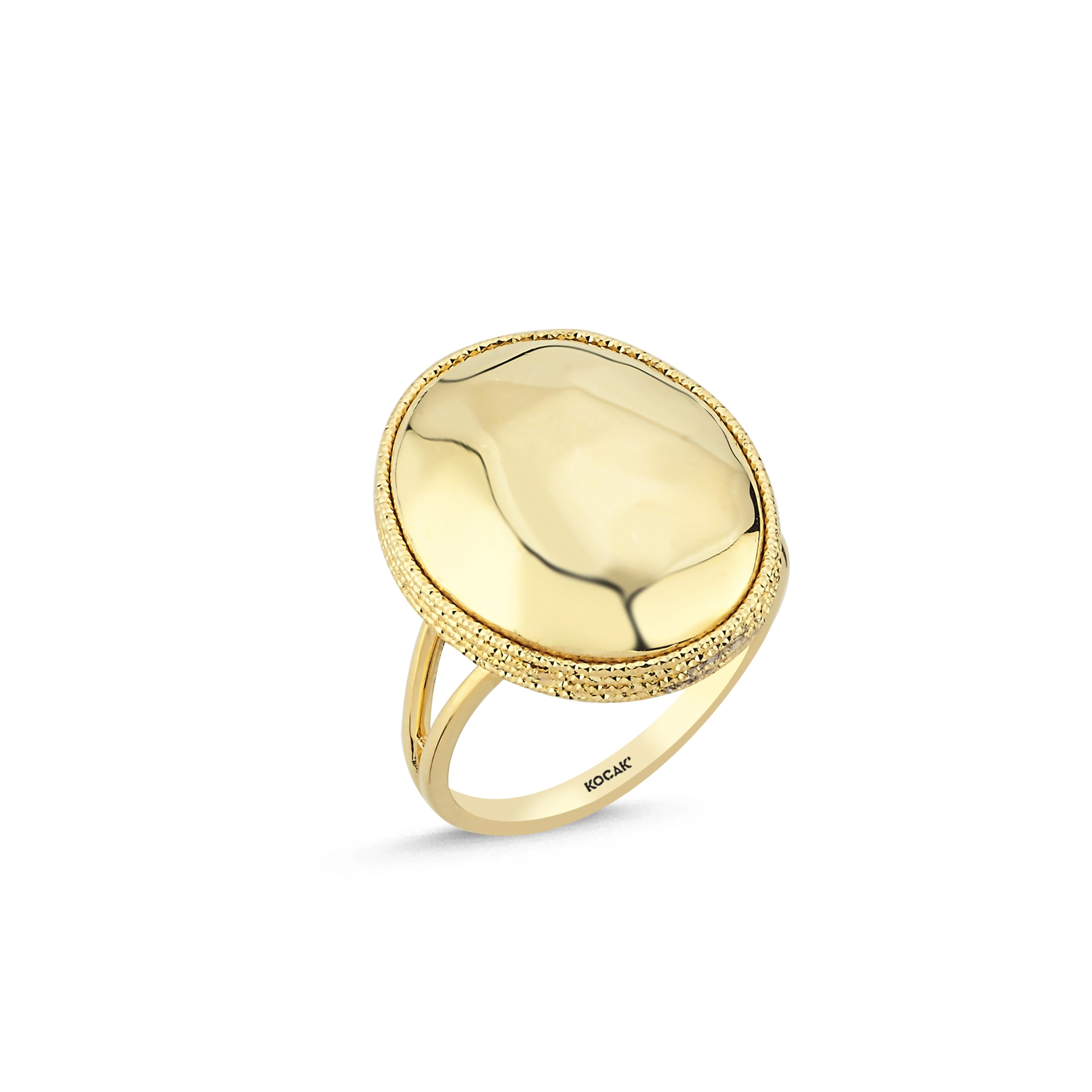 14 Ayar Afra Tasarım Altın Yüzük