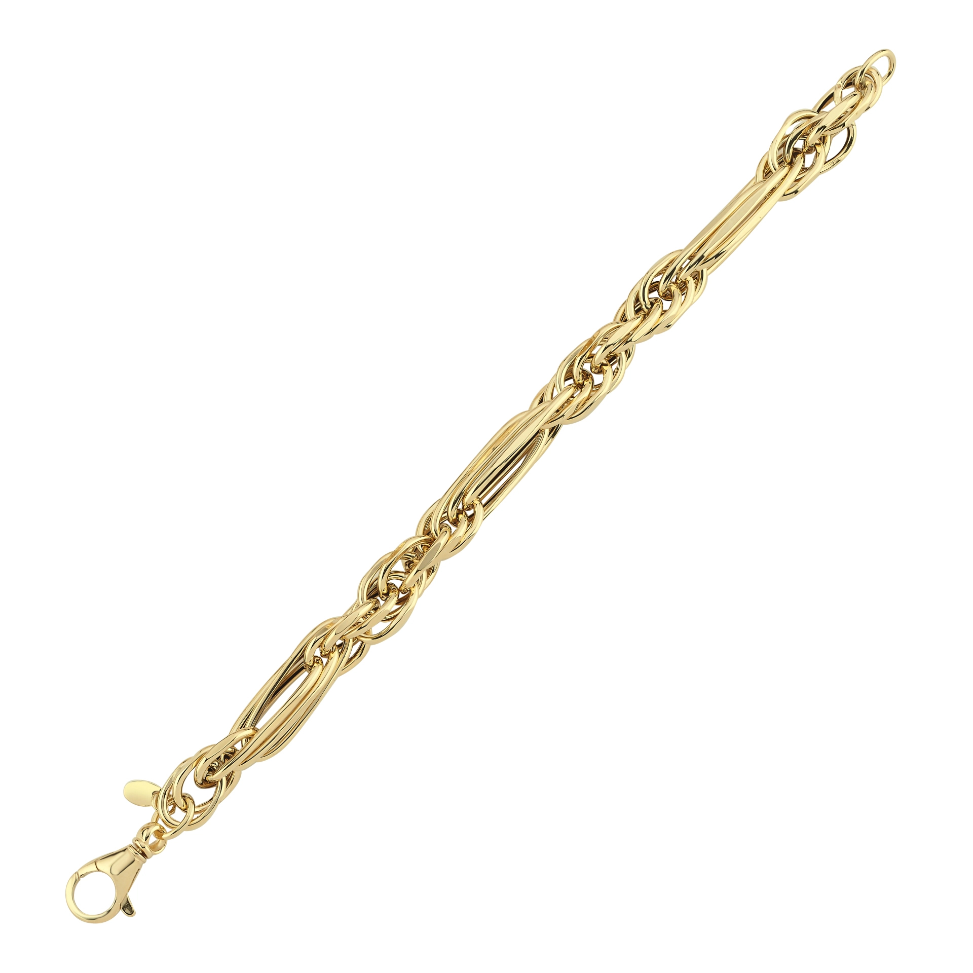 14 Ayar Irene Tasarım Altın Bileklik