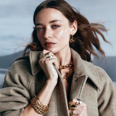 14 Ayar Juliette Tasarım Altın Bileklik