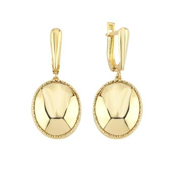 14 Ayar Afra Tasarım Altın Küpe 