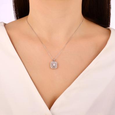 0.55 Karat Pırlanta Kolye