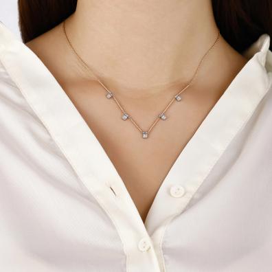 0.12 Karat Pırlanta Kolye